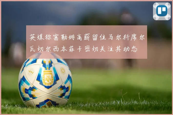 英媒称富勒姆高薪留住马尔科席尔瓦切尔西本菲卡密切关注其动态
