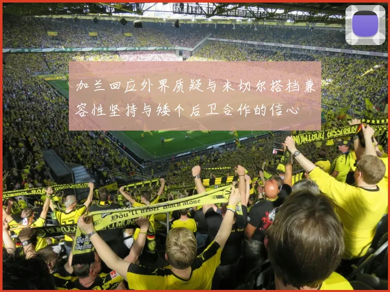 加兰回应外界质疑与米切尔搭档兼容性坚持与矮个后卫合作的信心